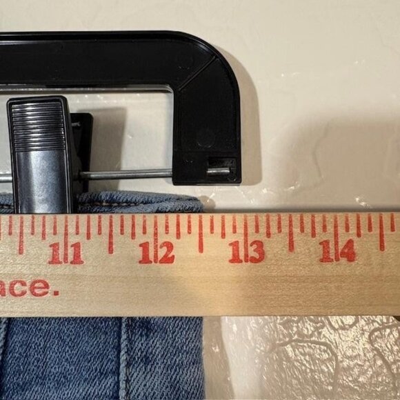 We The Free Jeans Womens 25 Blue High Rise Flare Bell Bottom Jayde Free People - Picture 6 of 7